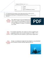 Evaluación PARCIAL de Fisica II