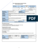 English Language Panel of SMK Seri Pinang Daily Lesson Plan 2019