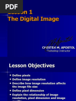 Photoshop Lesson 1 - The Digital Image