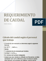 Requerimiento de Caudal