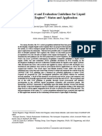 JANNAF "Test and Evaluation Guidelines For Liquid