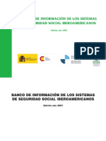 Caracteristicas Generales de Los Sistemas de Seguridad Social Iberoamericanos PDF