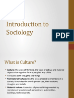 Introduction to Sociology: Understanding Culture