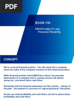 05 Econ 118 Profitability and Financial Flexibility