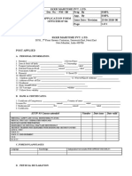 SMPL - Personnel Manual - Officers Form