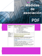 Medidas de asociación