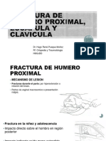 Fractura de Humero Proximal, Escapula y Clavicula PDF