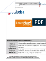 Montos Máximos, Deducibles, Límites y Tarifarios