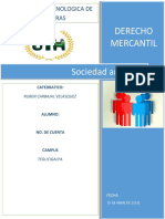 Tarea-III-Parcial-Sociedad-Anonima DERECHO MERCANTIL