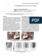 Image Measurement of Welding Distortion of Pipe Joint in Two-Phase Flow Separator