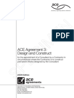 ACE Agreement 3: Design and Construct