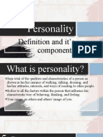 Personality: Understanding the Sum Total of Qualities and Characteristics