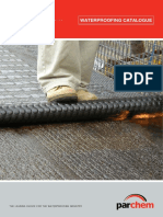 Waterproofing Catalogue: Parchem Construction Supplies