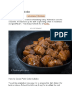 Coke Pork Adobo