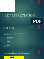 ART APPRECIATION WEEK 2 (Autosaved)