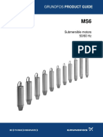 Grundfos Product Guide: Submersible Motors 50/60 HZ