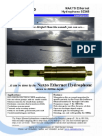 Naxys Ethernet Hydrophone: Deeper