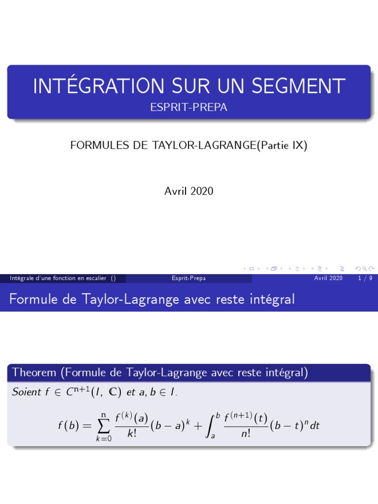 integration-partie-ix-formules-de-taylor-lagrange-pdf-int-gral