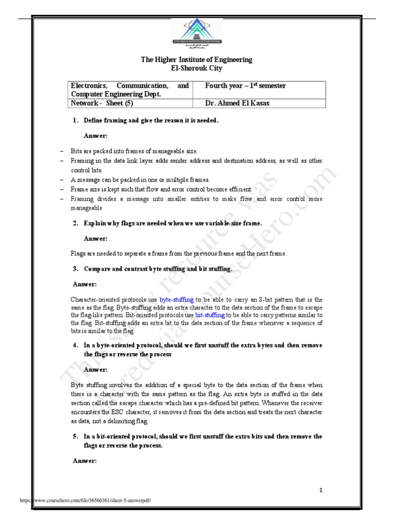 This Study Resource Was PDF Network Interface Controller Computer