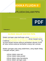 Mekanika fluida 2 Pertemuan  .ppt