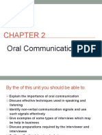 Oral Com, Chapter 2