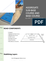 Aggregate Sub-Base Course and Base Course: Engr. Juniffen I. Tacadena, Meng-Ce, Pe-1, Me-1