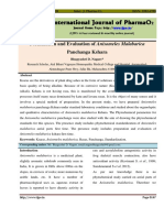 Formulation and Evaluation of Anisomeles Malabarica Panchang Kshara