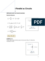 Series and Parallel Ac Circuits