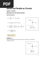 Series and Parallel Ac Circuits