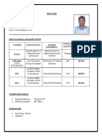 Anandan Resume 28.11.2019