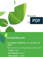 Research: Presented by