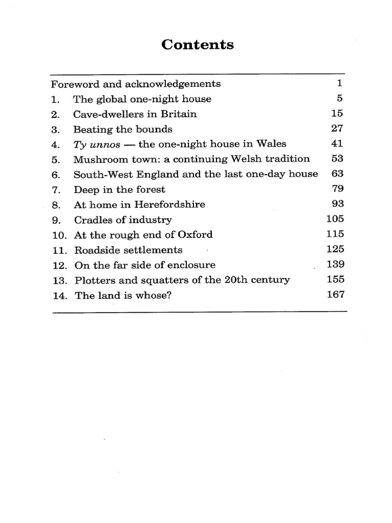 Cotters Squatters PDF PDF