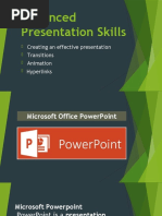 Lesson 2.4 Advanced Presentation Skills