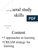 General study skills