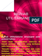 Mazhab Utility Dan Sejarah