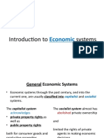 Introduction To Economic Systems
