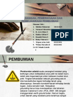 Pemasangan, Pemeriksaan Dan Pemeliharaan Pembumian