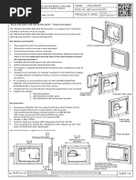 Product Spec.: Ws NC For Ipad7 and Air3 Wall-Smart Model: Without Audio Grills Family