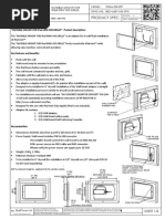 Product Spec.: Invisible Mount For 002-4-607-NG-SPC Wall-Smart Model: Ipad Mini Wo - Grills Family