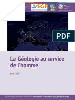 Geologie Au Service de Lhomme