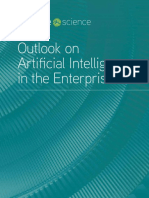 Outlook On Artificial Intelligence in The Enterprise