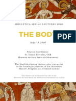 The Body: Sinclètica Spring Lectures 2020