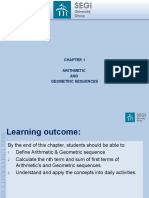 CHAPTER 1 ARITMETIC & GEOMETRIC SEQUENCE qm3