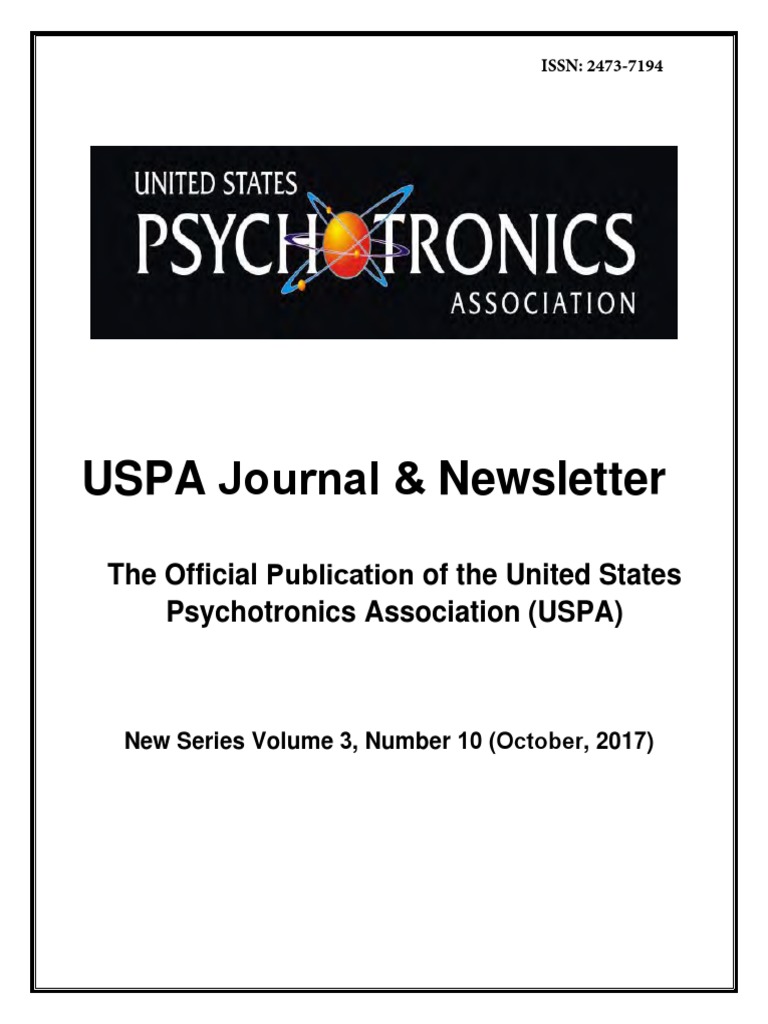 Uspa Newsletter 2017 10 | PDF | Parapsychology | Electricity