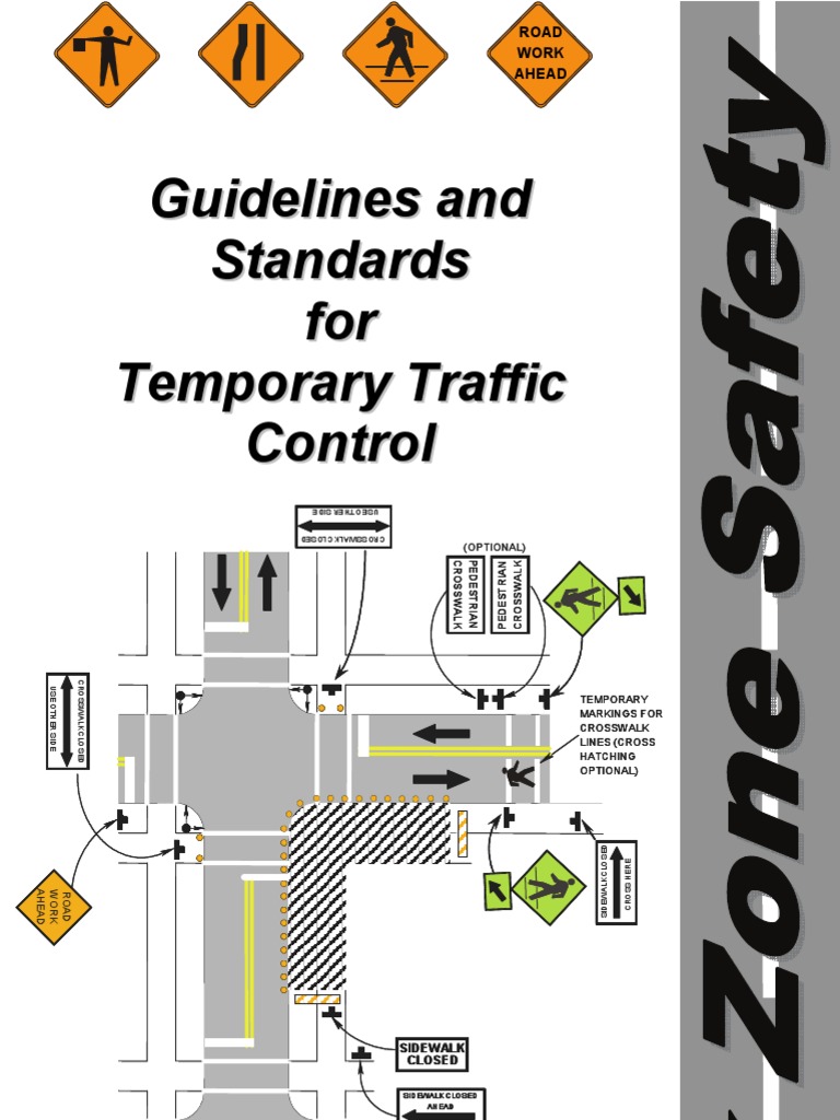DDOT Work Zone Safety Pocket Guide 2004 | PDF | Traffic | Pedestrian ...