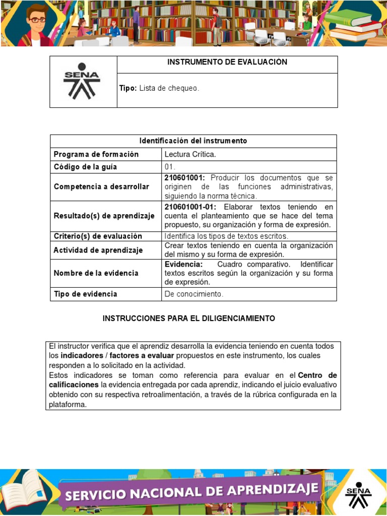 IE Evidencia Cuadro Comparativo Identificar Textos Escritos Segun 