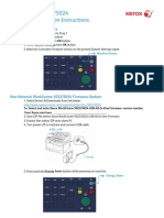Xerox WorkCentre 5022 - 5024 Firmware Installation Instructions - v2