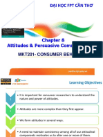 Chapter 8-Attitudes and Persuasive Communications