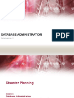 OPTIMASI DISASTER RECOVERY