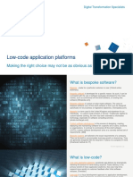 Low-Code Application Platforms: Making The Right Choice May Not Be As Obvious As It Seems